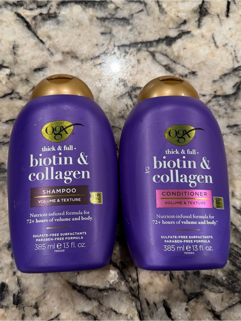 OGX Biotin & Collagen Shampoo + Conditioner Set